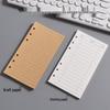 A6 Loose-Leaf Multi-Functional Planner: Daily/Weekly Plan & Accounting Inserts - Removable Inner Pages Replacement