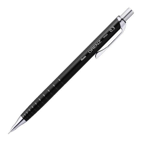 Pentel Mechanical Pencil ORENZ 0.3mm Black Barrel XPP503-RA