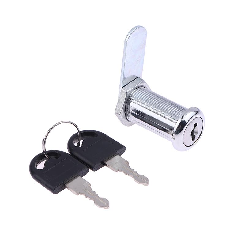 Metal Alloy Cylinder With 2 Keys Security Lock Furniture Cabinet Storage Cabinet Door Lock Desk Cabinet Lock For Home Office