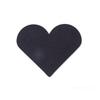 Heart Shaped PU Leather Bookmark Colorful Double Sided Tablet Gift for Book Lovers Readers and Diary Lovers