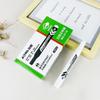 White Oil-Based Quick-Dry Waterproof Indelible Broad Tip Marker Pen