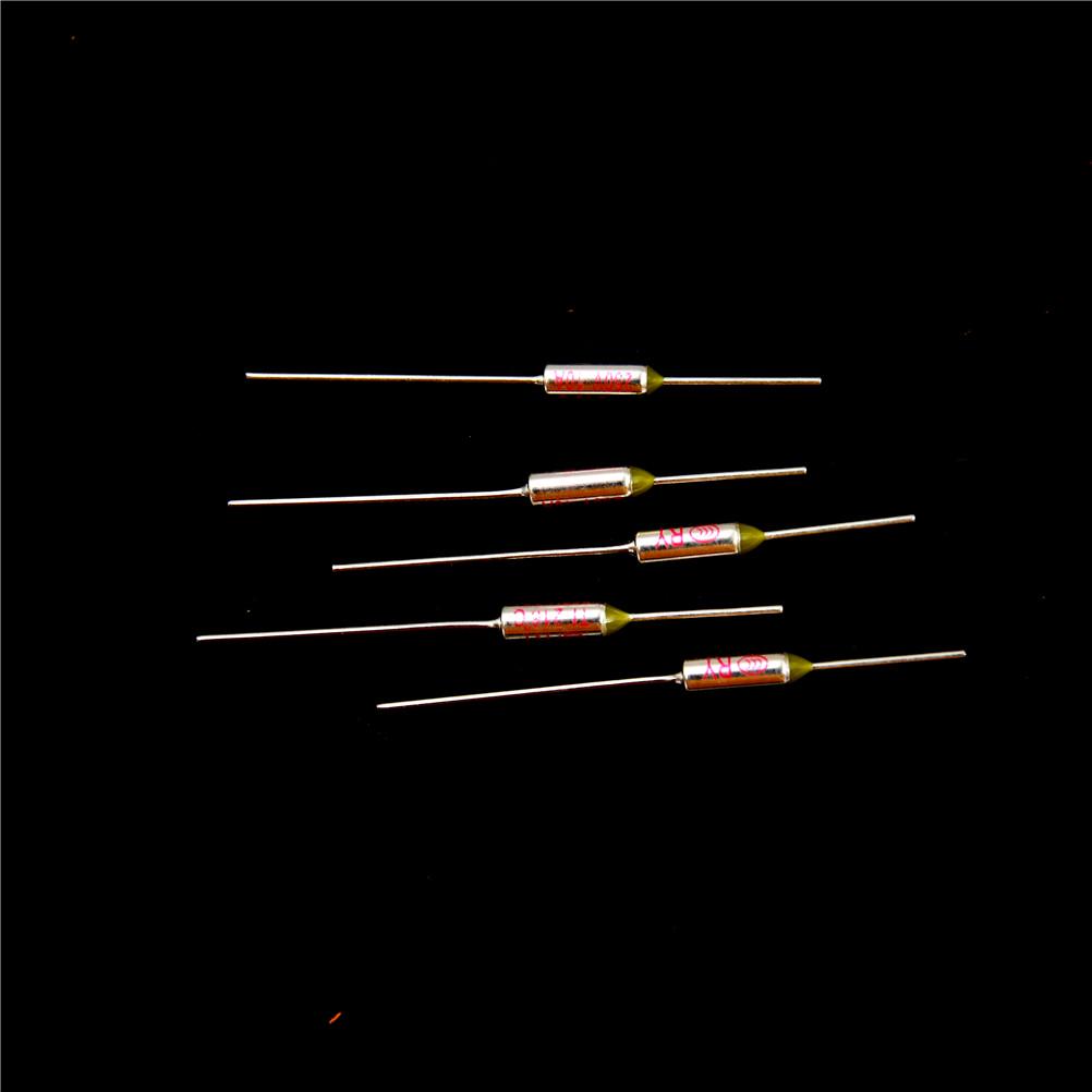 5Pcs Sf214E Thermal 10A 250V Celsius Circuit Cut Off Thermal Fuse Thermal