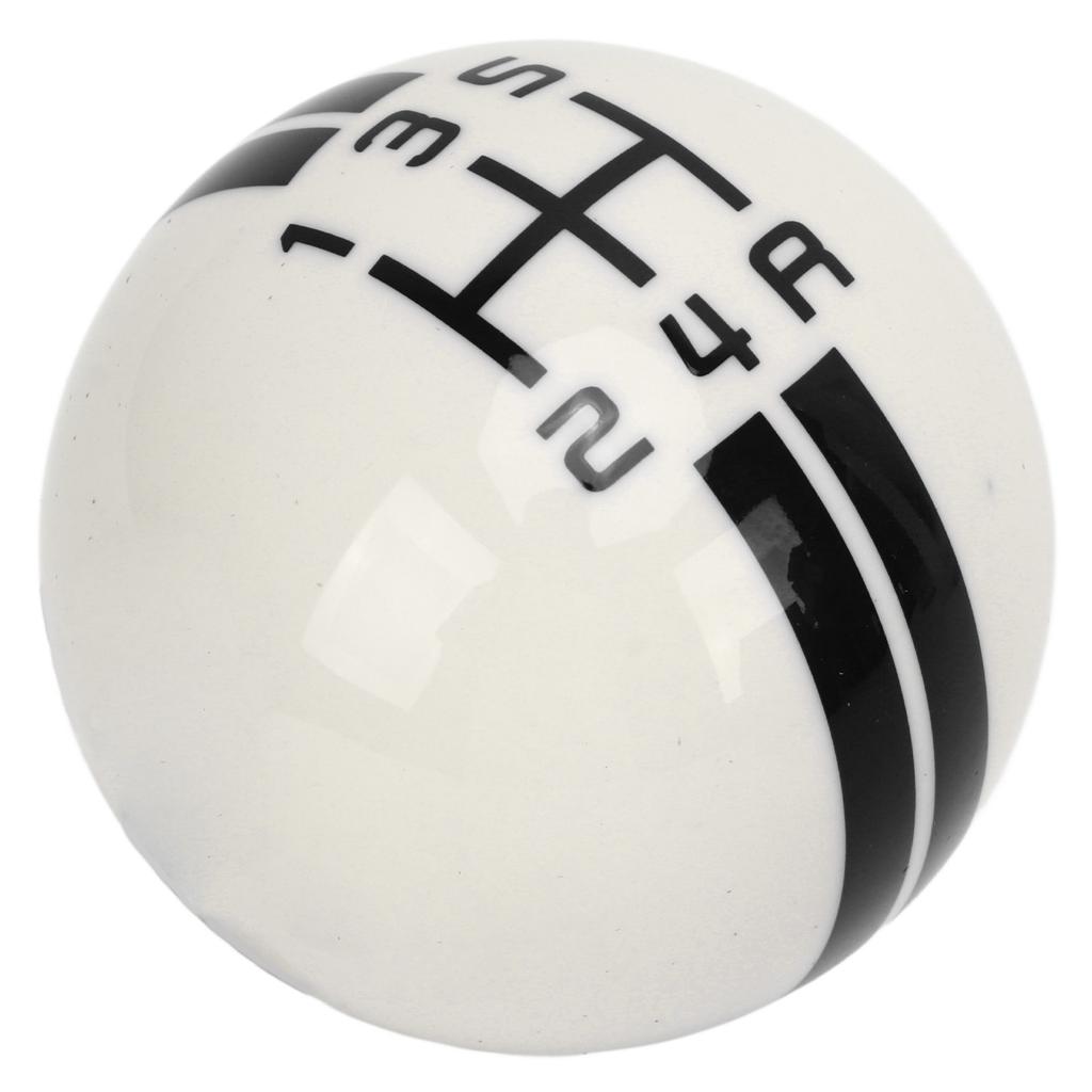 5 Speed Gear Shift Knob Manual Transmission Shifter Lever Stick Head Knob Replacement for Ford Mustang 1967 To 2018