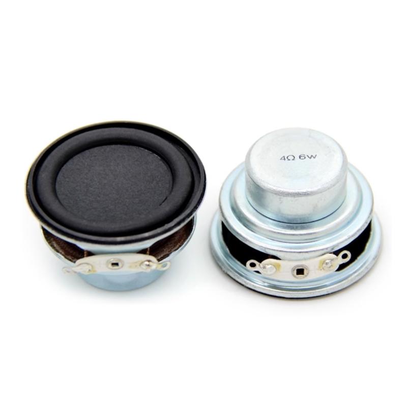 40mm 1.5 Inch Bass MultimediaSpeaker Internal Magnetic Mini Audio Speaker 4 ohm 6W Home Theater Music Loudspeaker 1PC