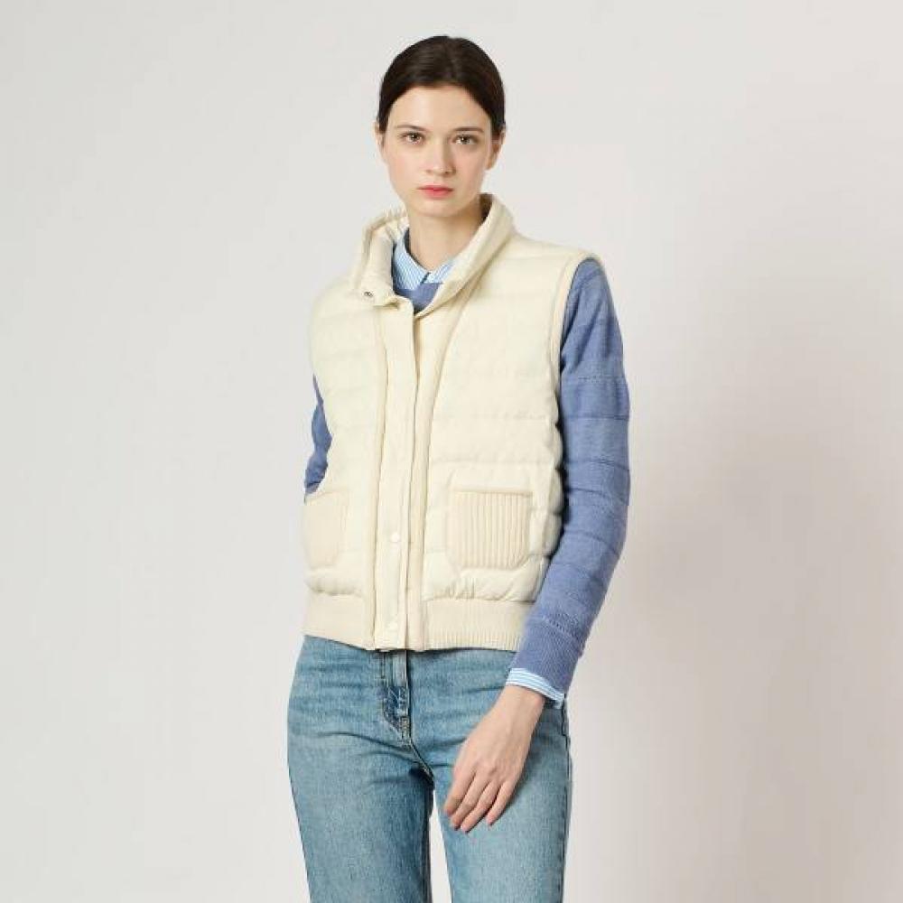 

Bcbg Knit Block Down Vest B4s1f851 Dark Navy (56)/55