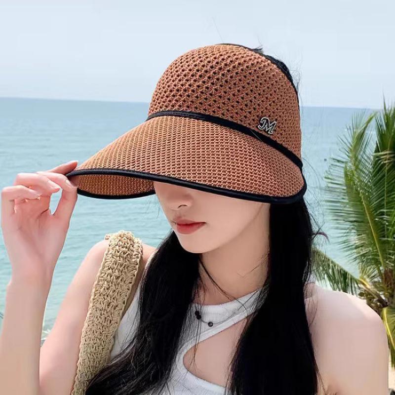 Korean-Style Women's Wide Brim Sun Hat with Bow and Face Mask - Versatile Outdoor UV Protection Hat for Adults