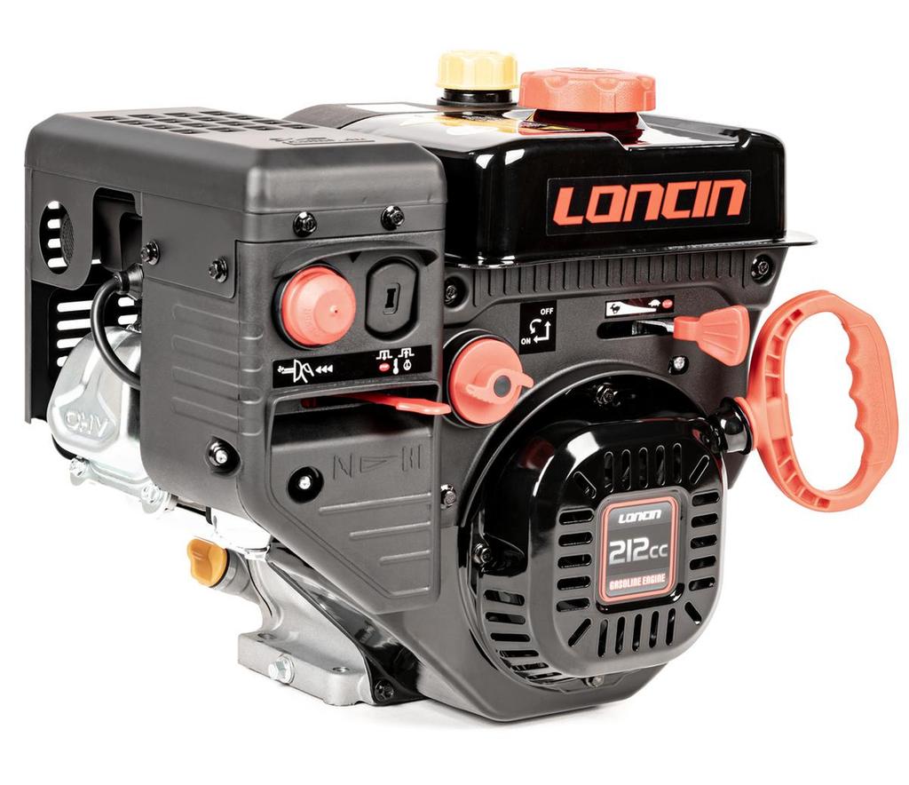 Silnik Loncin Lc170Fs-A35 Wał Poziomy 19,05 Mm /85 Mm Lc170Fs-A35