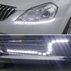 Car LED DRL Daytime Running Lamp White Led Flexibles Waterproof DRL Driving Fog Light Signal DayLight Car Exterior Accessories
