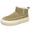 Ankle Boots Snow Add Velvet Winter Boots for Men Men's Sneakers Sports and Leisure Outdoor Shoes for Men Wear-resistant Warm