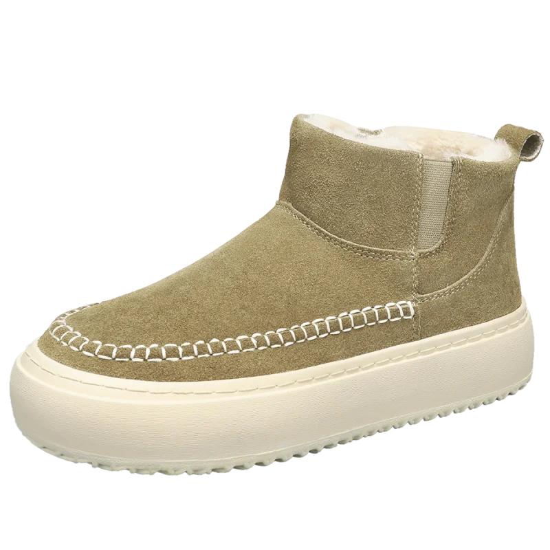 Ankle Boots Snow Add Velvet Winter Boots for Men Men's Sneakers Sports and Leisure Outdoor Shoes for Men Wear-resistant Warm