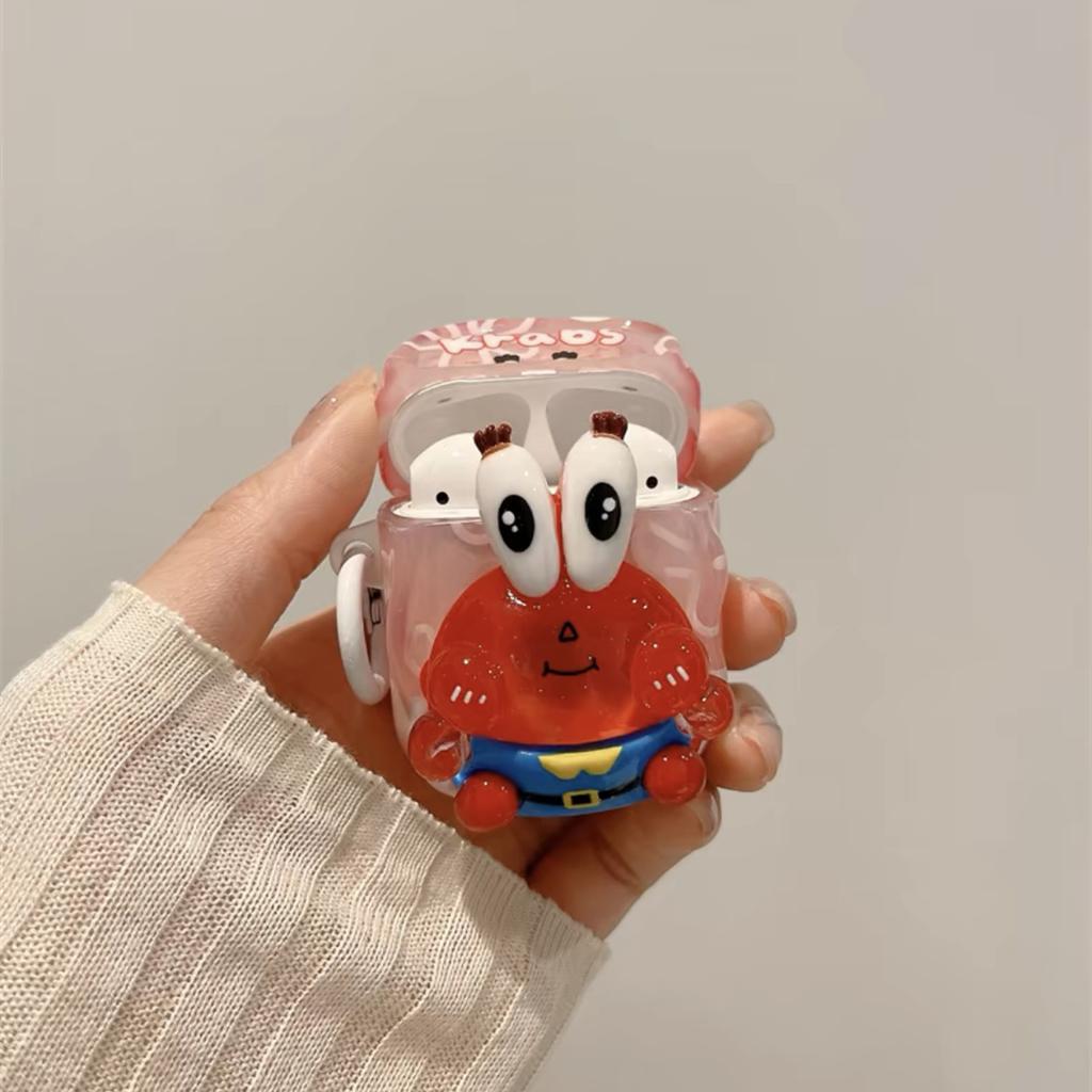 Cute Cartoon Earphone Case for AirPods 4 Case Fresh Candy Color Case for Airpods 1 2 3 Pro Pro2 Protective Cover with Hook