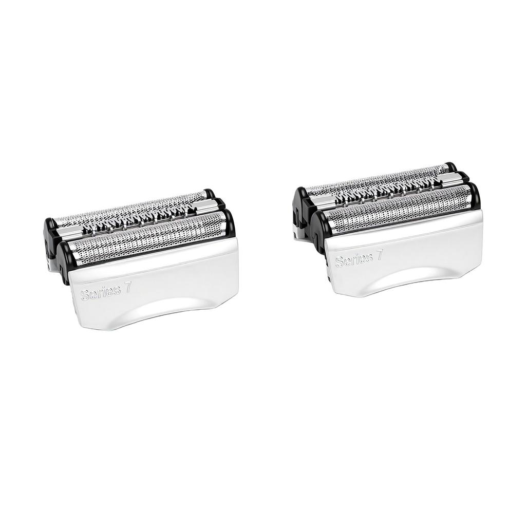 Foil Head Replacement for Series 7 720cc 730cc 750cc 760cc 790cc Trimmer Cartridge Head Stainless Steel Mesh 2 pcs Set