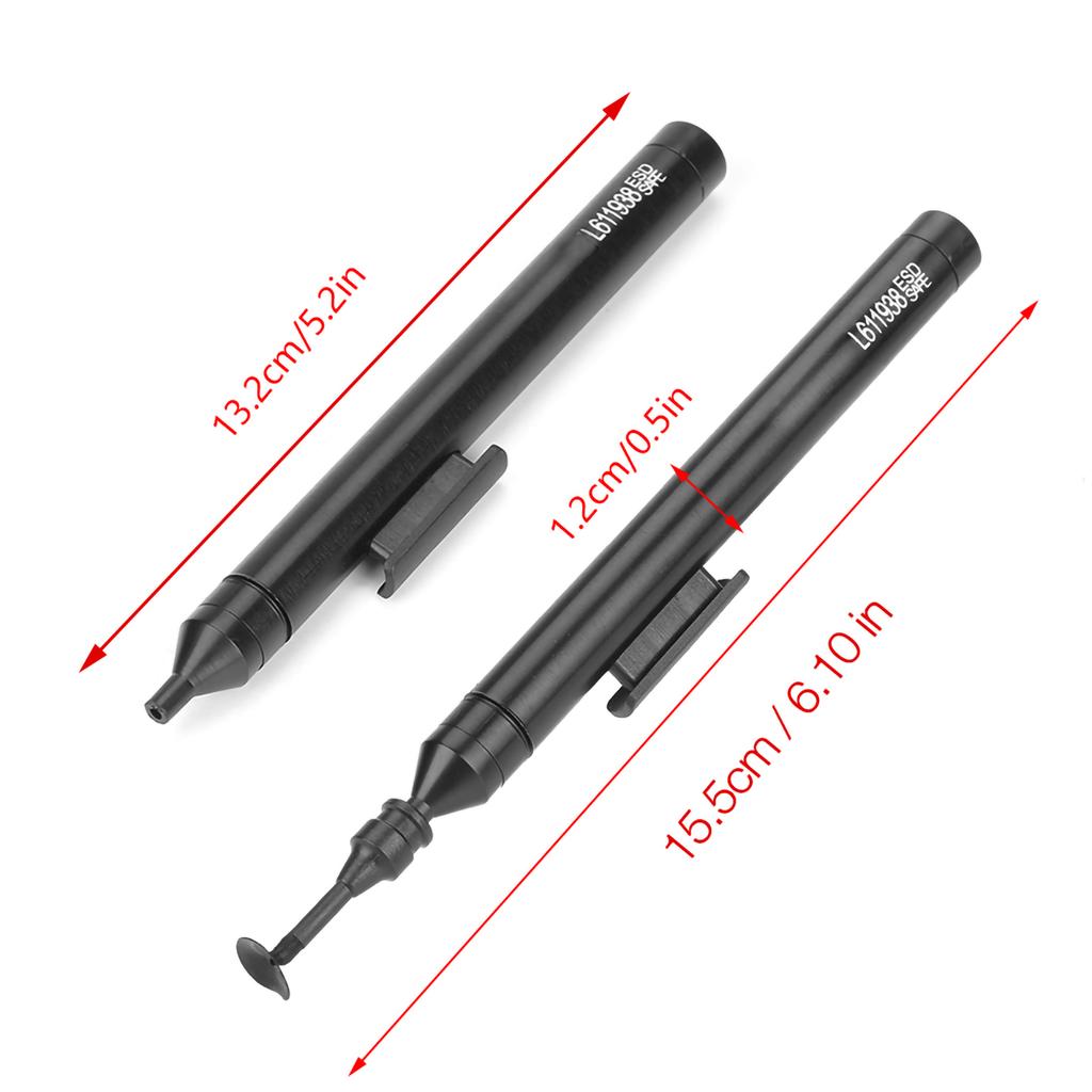 Manuelle Vakuum-Lötsaug-Stift Löt-Saug-Aufnahme-Werkzeug-Kit mit Saugern für IC SMD Saug-Aufnahme-Werkzeug IC SMD Aufnahme-Werkzeug