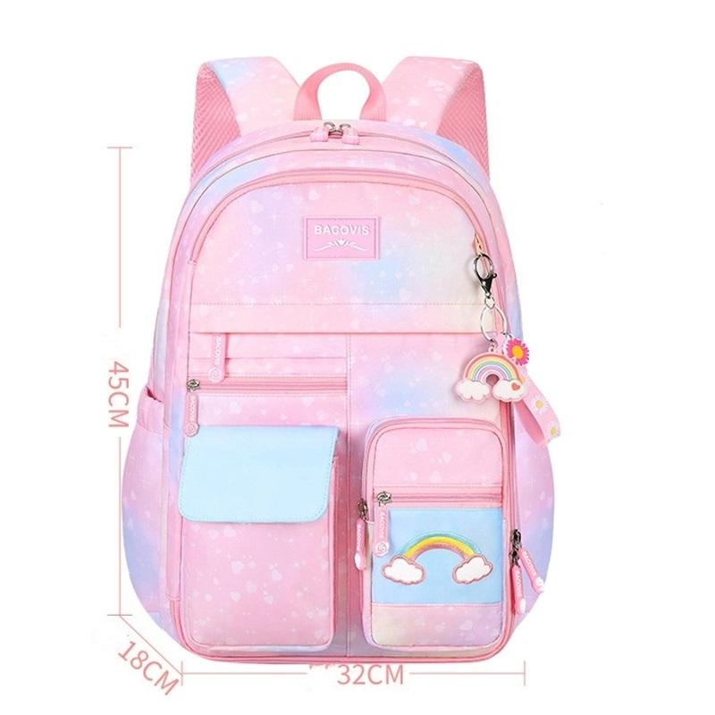Mochila Ligera Infantil Linda Mochila Infantil Escuela Primaria Bolso Escolar Mochila Escolar Rosa Niña