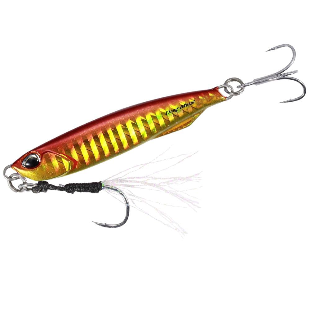 DUO Metal Jig Drag Metal Cast Slim Zebra Glow 30g