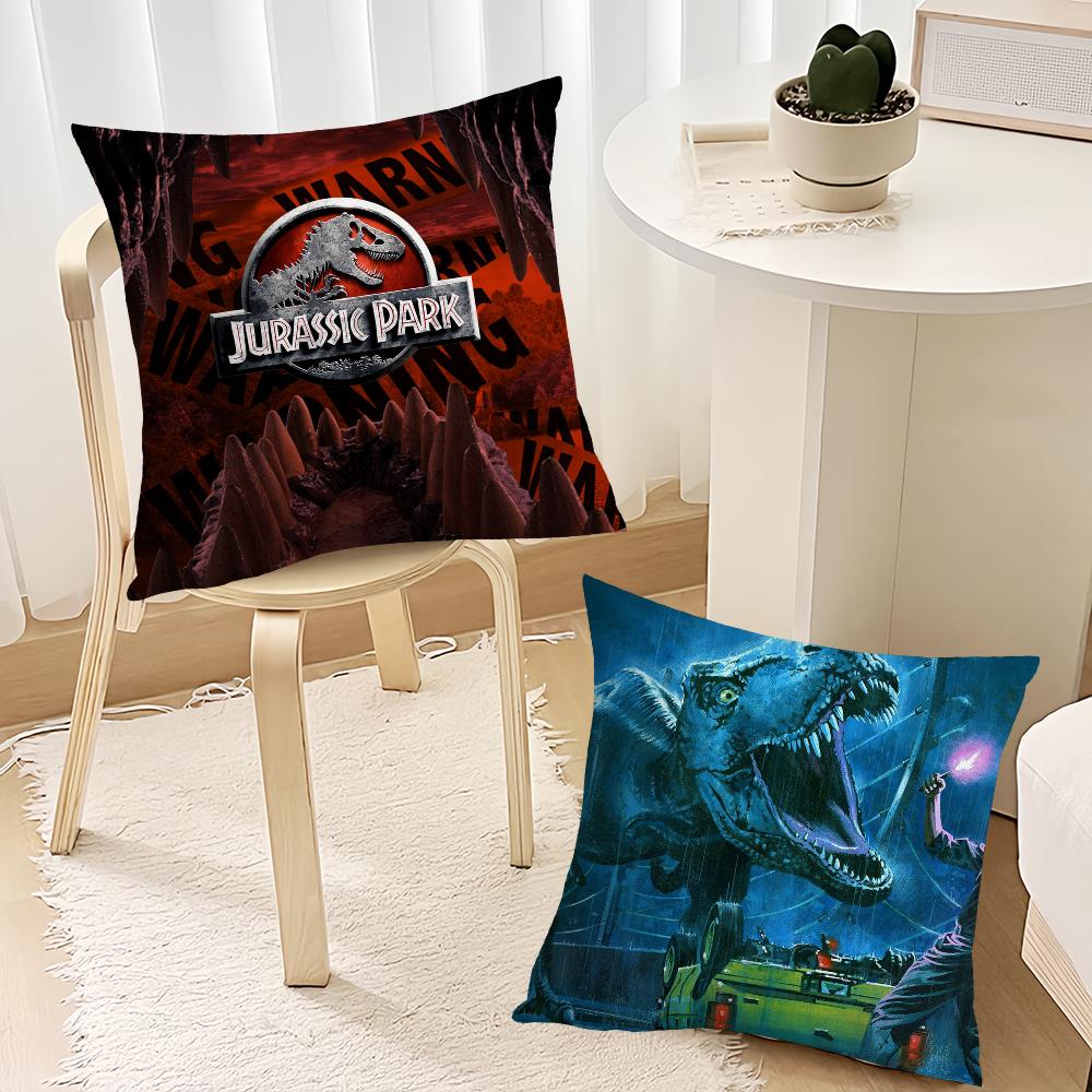 Classic Film J-Jurassic Park cushion cover Living Room Headboard Bedroom Office Cushion Cushion Sofa Nap Time Pillow Case