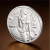 Ancient Egyptian Commemorative Coins Metal Museum Cultural and Creative, Commemorative Medals Collection Pyramid Pharaoh Relief Coins