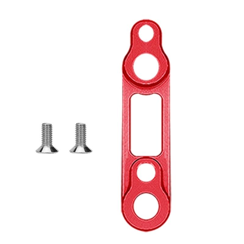 140mm-160mm Rotors Precisions Machined Aluminum Alloy Mtarials Easy Mounts Design High Precisions Bikes Brake Adapter красный