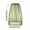 Extra-Large Mosquito Head Net with Face Mask–Heavy-Duty Fine Mesh Bug Protection,Compatible with Hats&Helmets,Ideal for Fishing