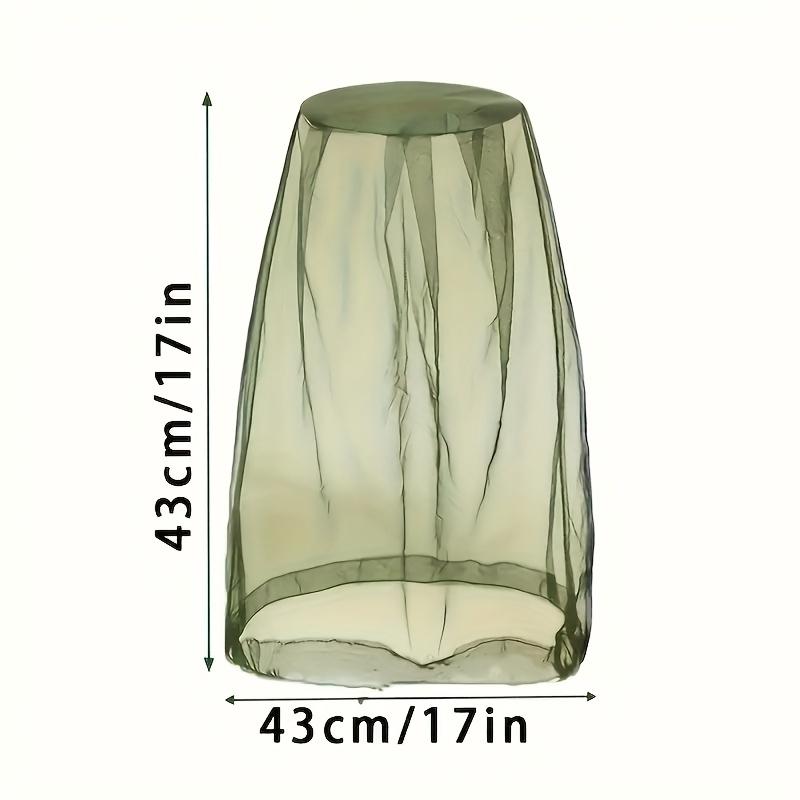 

Mosquito Nets with Face Mask -Fine Mesh for Bug Protection, Compatible with Hats/Heads, Suitable for Fishing and Hunting армія зелений колір
