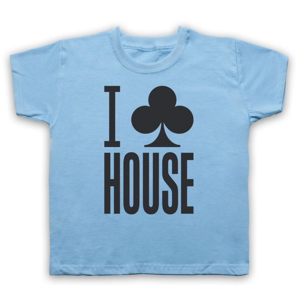 I Club House Dance Music Slogan Cool Clubbing Dj Kids Childs T-Shirt