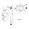 Hikvision Explosion-Proof Dome Camera Wall Mount Bracket CN Plug (adapter Included)