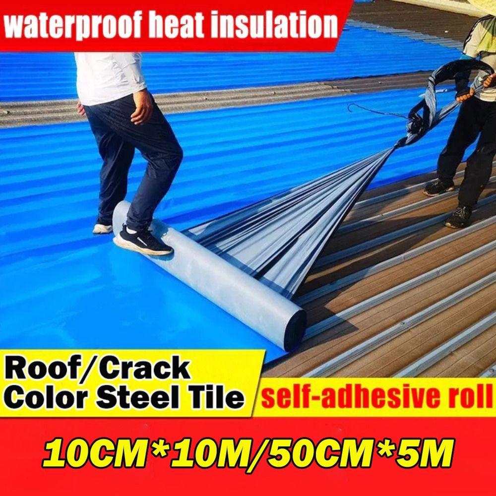 New Upgrade Waterproof Tape Thicken Blue Roof Leaks Repair Sealant Tape