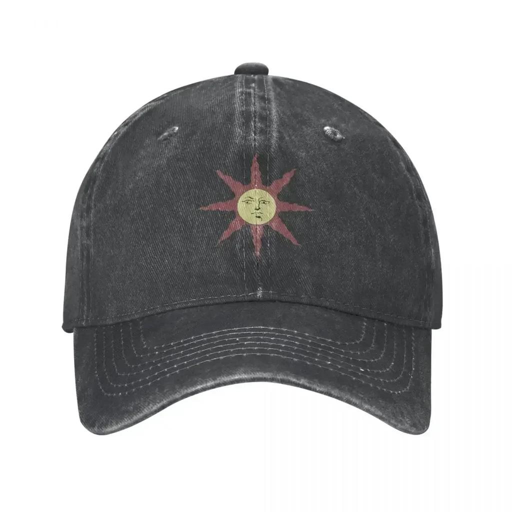 Praise The Sun Baseballkappe Vintage Used Gewaschen Dark Souls Spiel Snapback Kappe Unisex Stil Outdoor Aktivitäten Kappen Hut