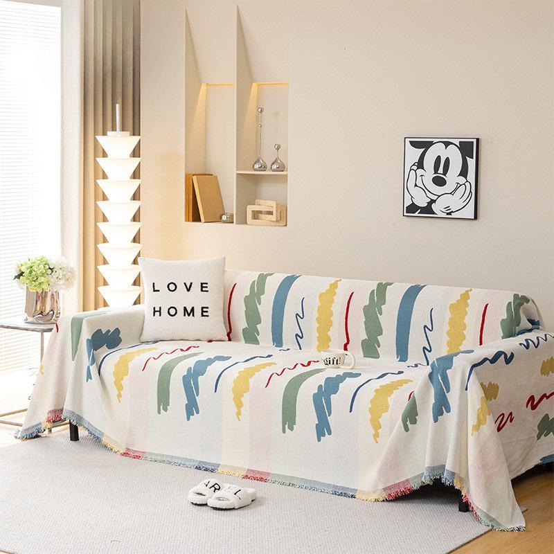 Chenille Sofa Cover Cloth Towel, All Inclusive Universal Sofa Cover, New Dust-proof All-season Universal Sofa Cushion
