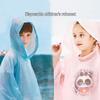 Children's Thickened PEVA Rain Poncho - Fashionable, Portable, and Disposable.