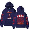Japanese Science Fiction Cartoon Movie Anime Akira Shotaro Kaneda Graphic Hoodie Men Women Hip Hop Vintage Oversized Sweatshirt