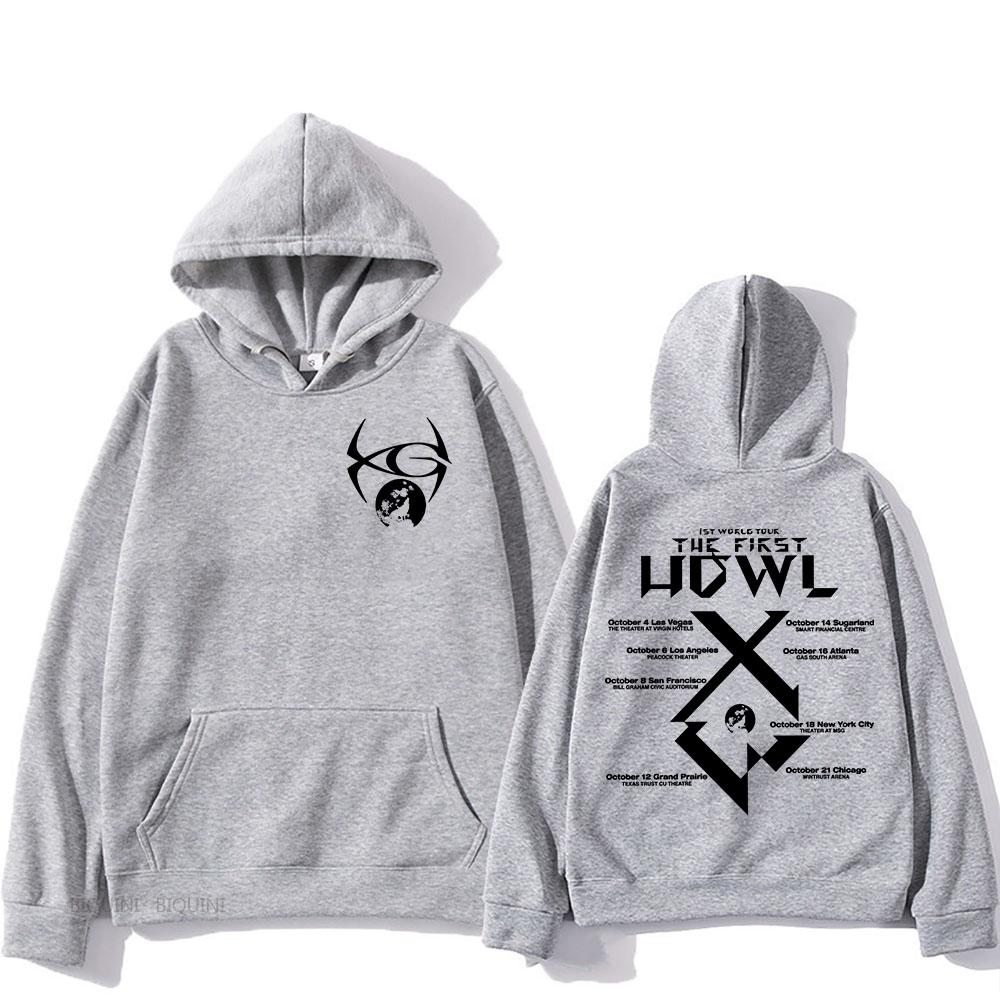 Die First World Tour XG Band Hoodies Woke Up Album Print Sweatshirts für Fans Sudaderas Con Capucha Herren Damen Kleidung