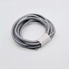 6mm Kleur 5M Kern Touw Natuurlijk Rubber Leer DIY Koorden Ambachtelijk Garen Leer Koord Zeer Veerkrachtige Buis Elastische Band