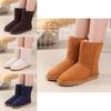 Hochwertige Winter-Schneestiefel für Damen und Herren mit kuscheligem Synthetikfell-Futter und robustem Rindsleder-Obermaterial