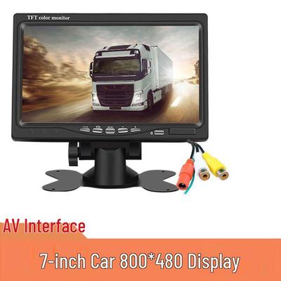 7" HD 1080P HDMI Car/Home Monitor with AV, Full Viewing Angle IPS Screen