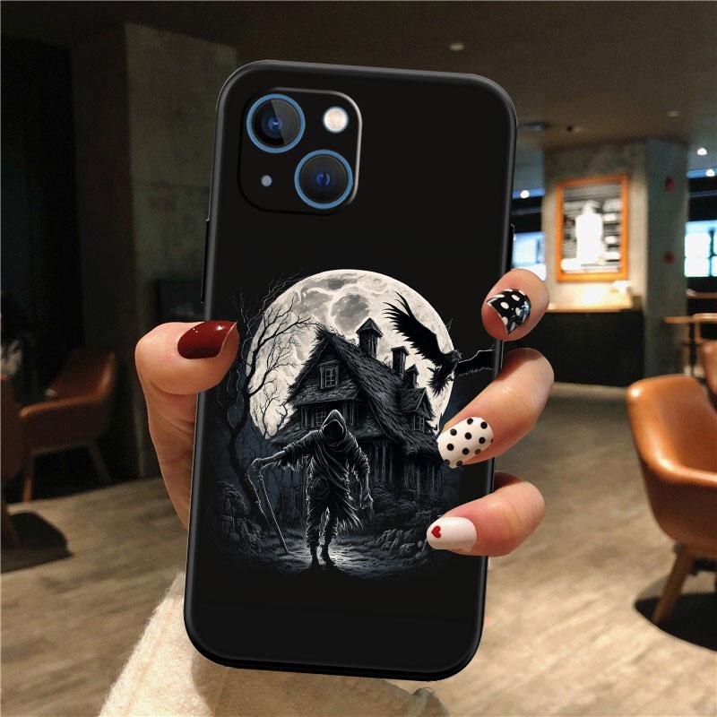 Grim Reaper Skull Shell Phone Case for Samsung Galaxy Note 10 20 S23 S24 S25 Ultra FE Plus Edge Lite A02S A35 A07 A17