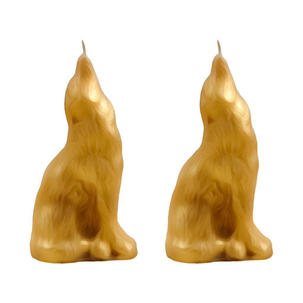 Wolf Candle Hecate Jyotish Mystic Mall Decorative Soy Blend Wax Candle