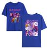100 Cotton Kpop Kpop Demon Hunters Film Graphic TShirt Unisex Women High Quality Fashion Casual Unisex Girls Top Tee Oversize