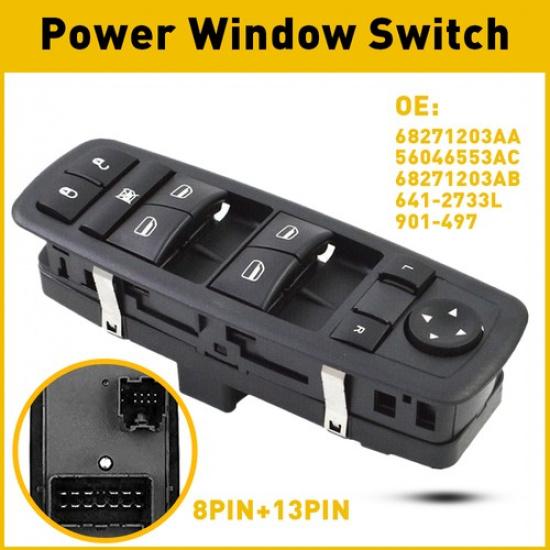 Master Power Window Control Switch Driver Driver Side For 2015-16 Chrysler 200 H