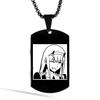 National Team Stainless Steel Logo Pendant Necklace