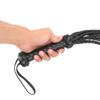 Faux Leather Pimp Whip Racing Riding Party Flogger Queen Black Riding Whip