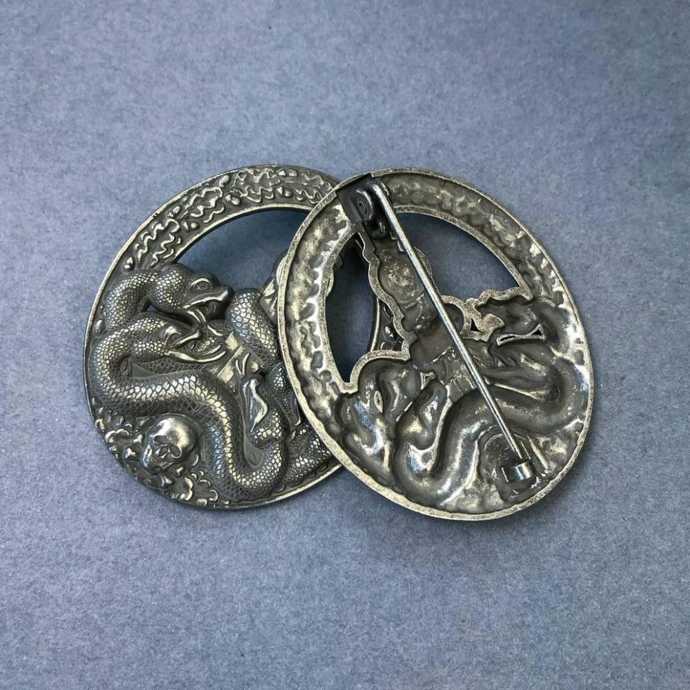 Medaglia Anti-Turismo Tedesca, Medaglia Commemorativa Straniera, Medaglia Sovietica, Spilla Medusa Hydra, Distintivo Teschio, Regalo di Natale, Calze della Befana