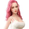 135cm Men's Sex Doll Pink Hair Big Breast Sexy Beauty Real Skin Feel Masturbation Cup Adult Erotic Sex Toy