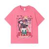 275 GSM Washed T-shirts 100% Cotton Death Note V1 Print Unisex Heavy Cotton T Shirt