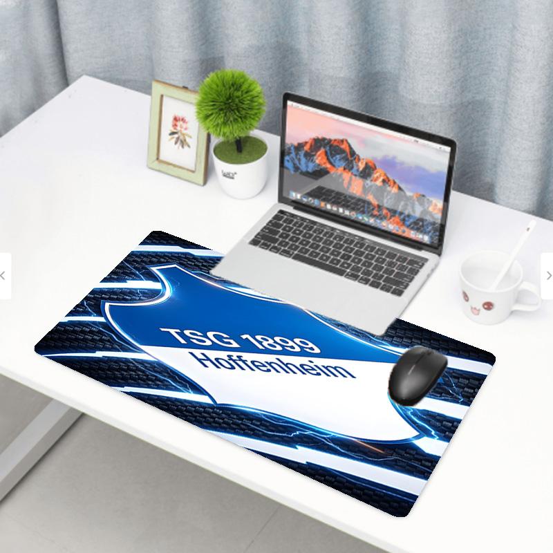 TSG 1899 Hoffenheim Druck Mauspads, Anti-Rutsch Schreibtisch Tastaturmatte, für PC Laptop Gaming Arbeiten Tägliche Nutzung, Cooles Festival Geburtstagsgeschenk