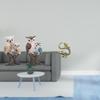 Realistic Owl And Animal Figurine Sculpture Cute Brass Statue Mini Tea Pet Desktop Decoration for