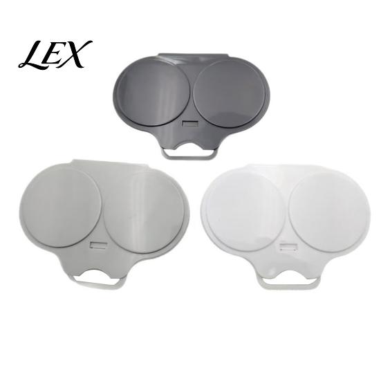 Anti Scalding Egg Cooker Dual Cavity Poacher with Lid & Handle, Quick-Heat Microwave Safe Non Stick Steamer for 2 Eggs, Quick Oil-Free Cooking,