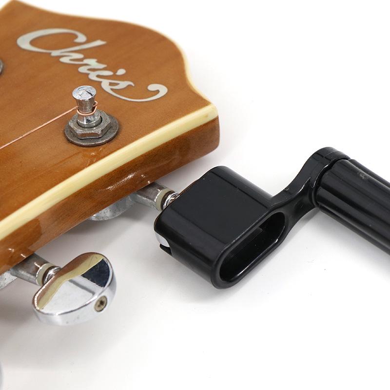 Wooden Guitar String Winder & Peg Puller with Picks