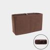1PC Mother-Daughter Bag Set Felt Bag Reusable Dumpling-Shaped Felt Pouch Felt Inner Liner Bag 27x12x16cm