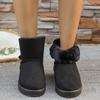 Fashion 2025 Winter New Fashionable Women's Warm Snow Boots Round Head Thickened Winter Warm Boots Women's Casual Snow Boots